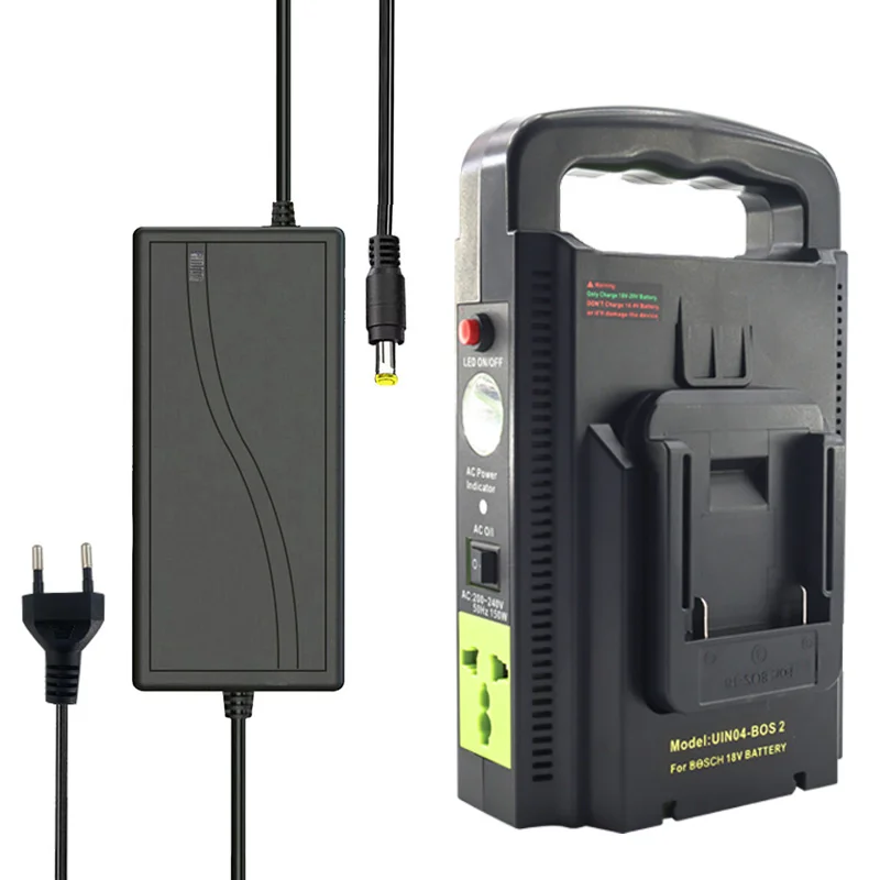 

220V Inverter Li-ion Battery Adapter Charger For Makita For Bosch For Dewalt For Milwaukee Worx For Craftman For BLACK DECKER
