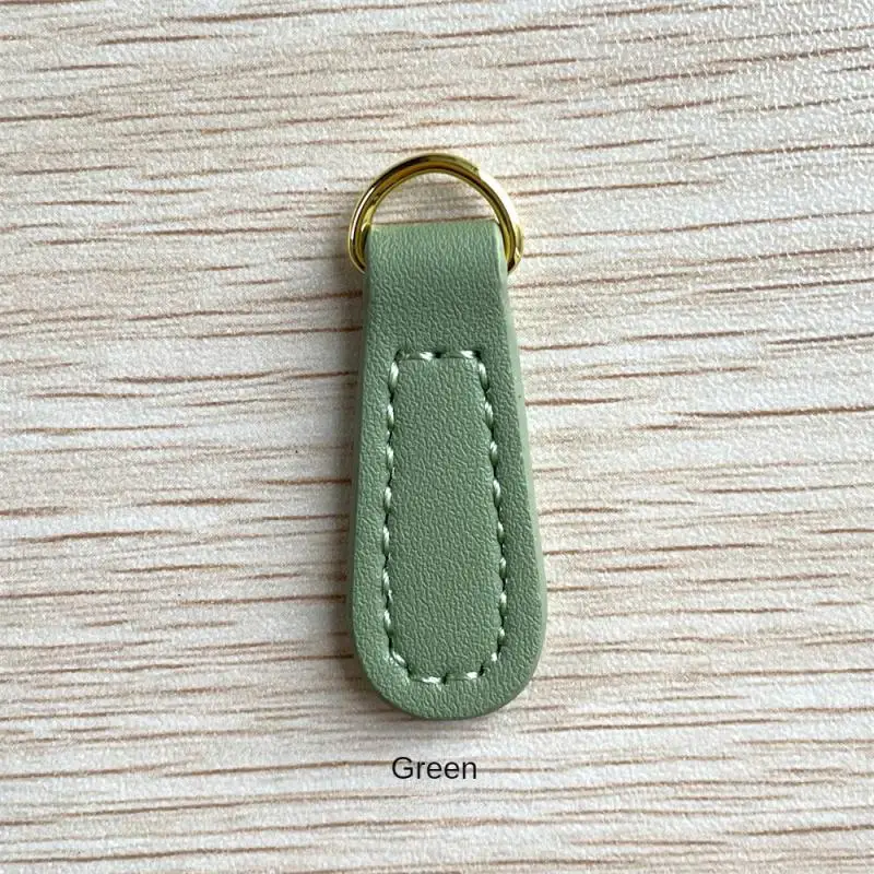 Genuine Leather Zipper Zip Puller Head Clothes Luggage Accessories Backpack Zipper Buckle Pendant Pull Tab Sewing Tab