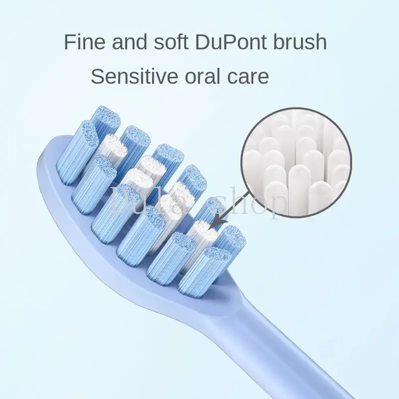 12 pieces brush heads Fits with FLYCO electric toothbrush head TH01 original quality FT7105/FT7106/FT7205 universal replacement 3