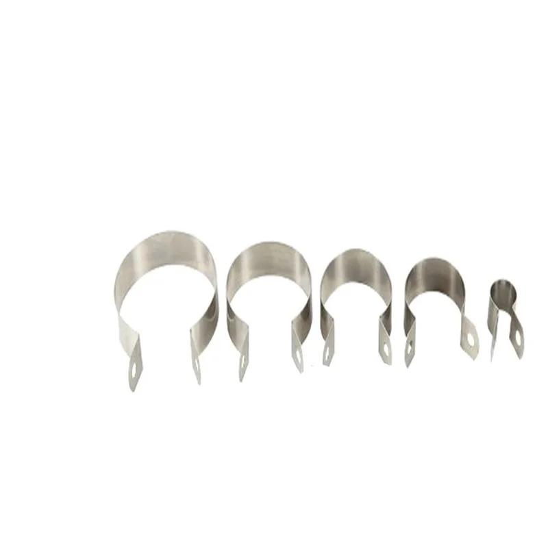 aco inoxidavel mangueira hoop pipe clamp wall 01