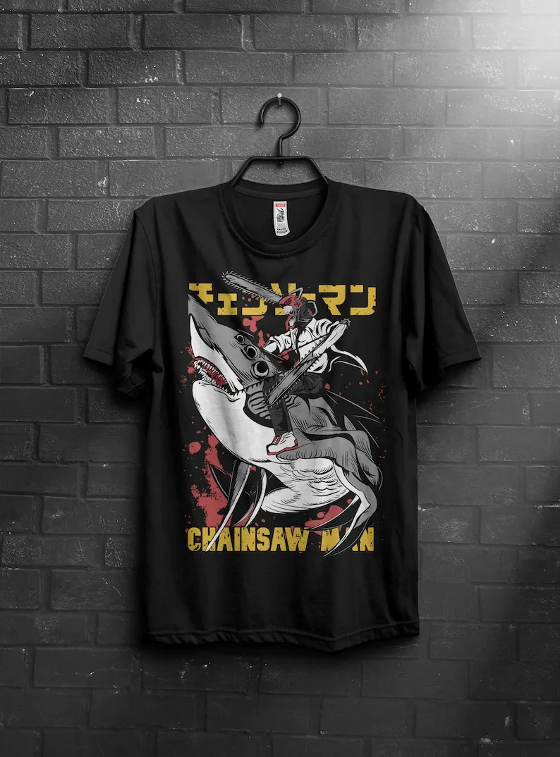 

chainsaw man shirt, gift, present, power, denji