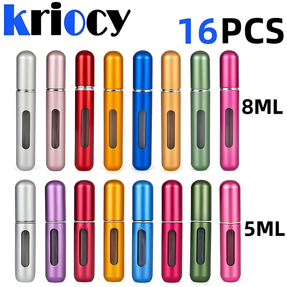 Perfume Bottle Portable Refillable Perfume Bottle with Spray Cosmetic Containers Atomizer for Travel Random Color perfume bottle