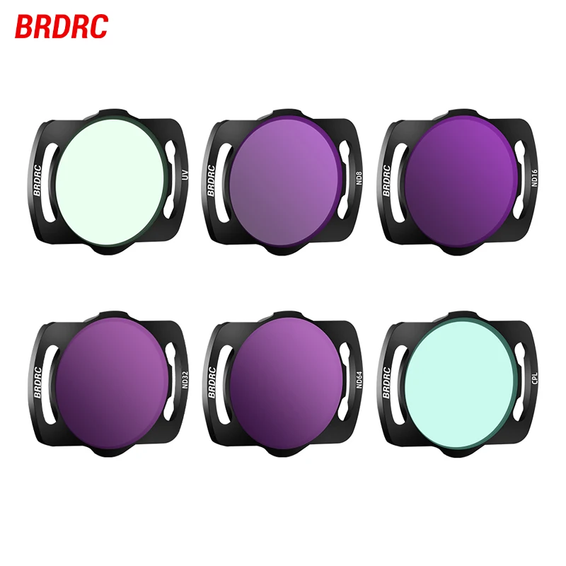 ND Lens Filter UV CPL Portable HD Optical Glass Camera Lens Filter For DJI O3 Air Unit ND8/16/32/64 Set DJI Avata