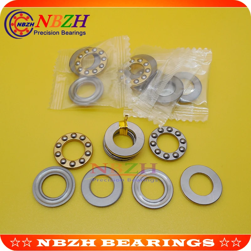 NBZH Axial Ball Thrust Bearings F5-12M (BA5 AKL5) 5*12*4 Mm Plane Thrust Ball Bearing F5-12 M 5X12X4