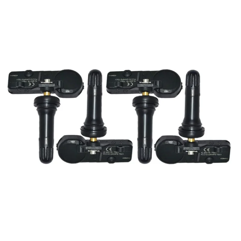1/4 Pz Tpms Sensore Di Monitoraggio Della Pressione Dei Pneumatici 9673860880 433Mhz Per Peugeot 3008 T84 307 301 408 508 T5 T7 5008 T87 Rcz T75