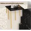 Reception Desk, Front Desk, Retail Counter with Drawers, Cash Register Counter for Checkout, Lobby, Salon, Retail, Modern Large 5