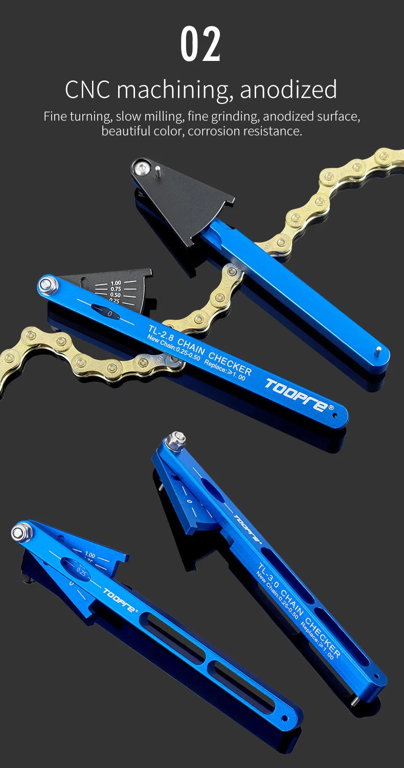 TOOPRE Bicycle Chain Wear Measuring Device - Detail 4