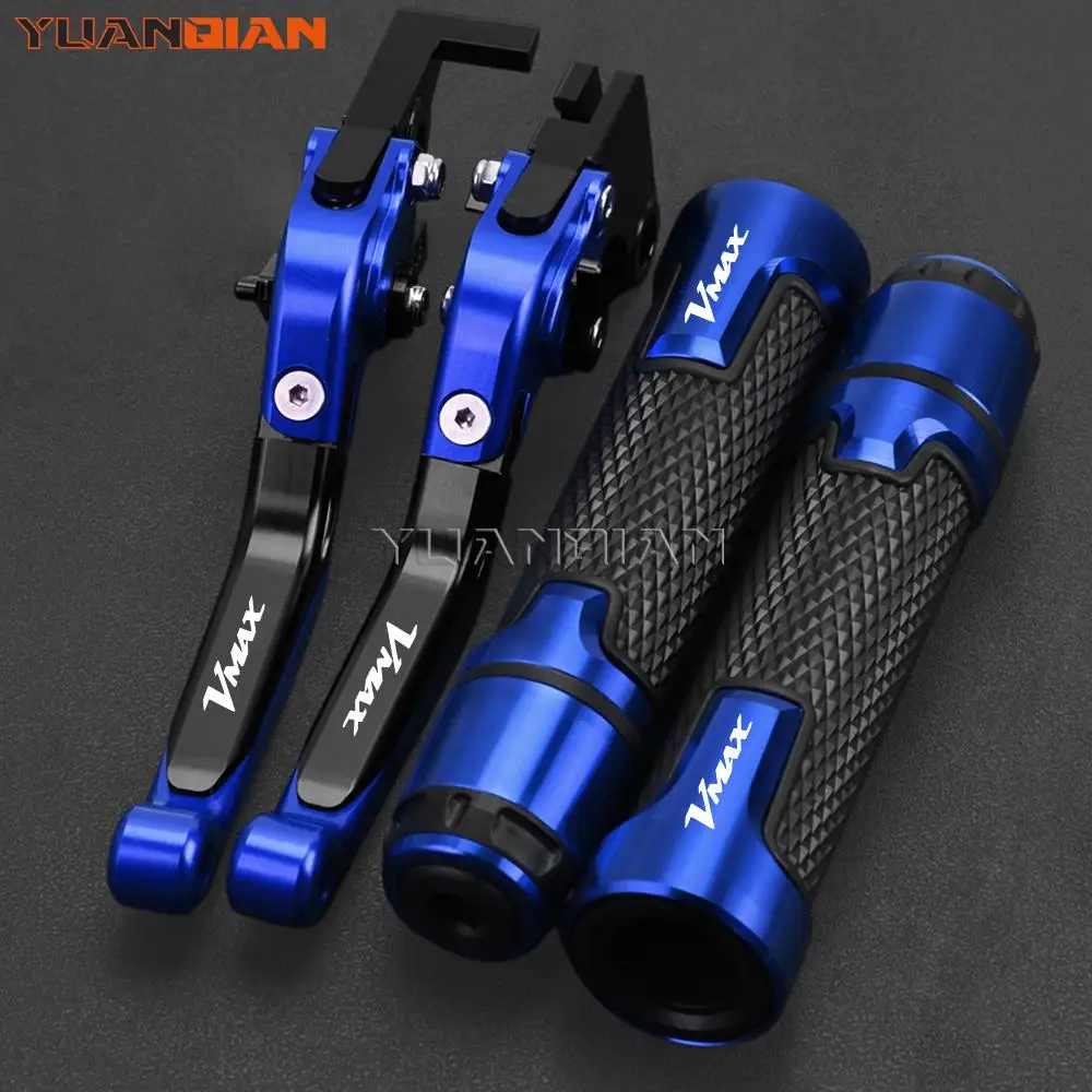 

For Yamaha V-MAX VMAX 1200 1985 - 2008 Foldable Extendable Brake Clutch Levers 1997 1998 1999 2000 2001 2002 2003 2004 2005 2006
