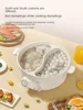220V 6L Non-stick 2 Flavor Electric Hot Pot Multi Cooker Household Electric Food Cooking Pot Machine 5