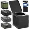 Car Toilet Bucket Trash Can Portable Toilet Stool for Tour Emergency Self-driving for Car Truck Camping Hiking Fishing Long Trip 2