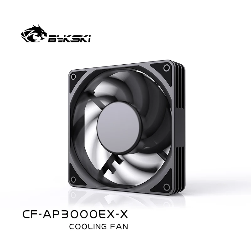 Water Cooling Performance Fan Grande Air Volume 101cfm 3000rpm Dedicado para Server Cooling Rbw Light Bykski-cf-ap3000ex-x - Imagem 4