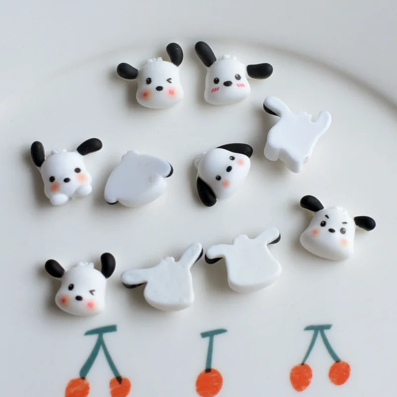 

Kawaii Sanrio Accessory Diy Material Pochacco Wholesale Cute Anime Phone Case Hair Ornament Multipurpose Toys for Girls Gift