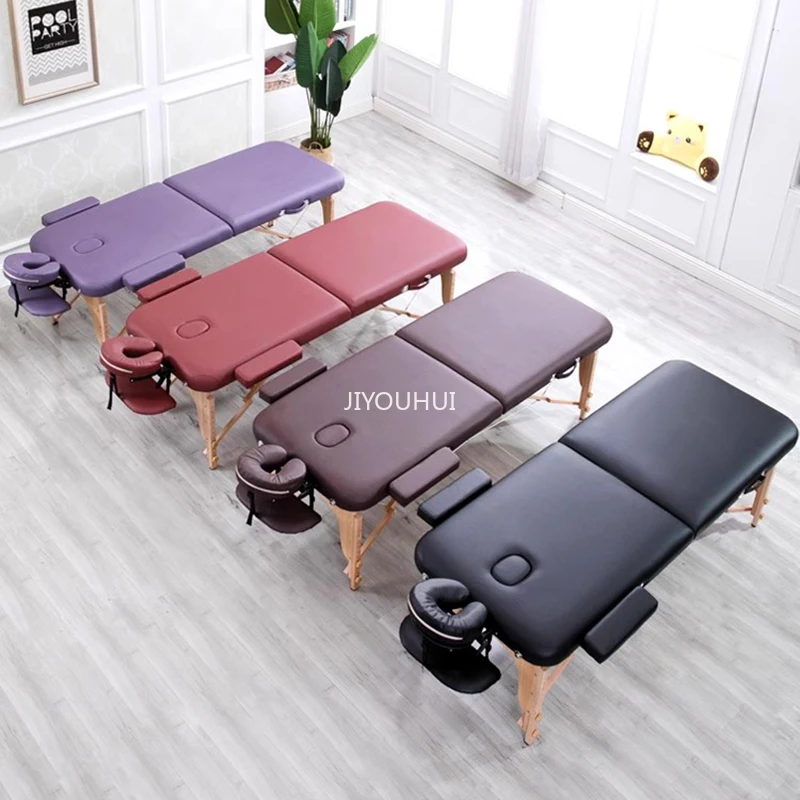 

Modern Folding Massage Beds Single Adjustable Lazy Black Full Body Bed Confortable Fashionable Cama Plegable Bedroom Furniture