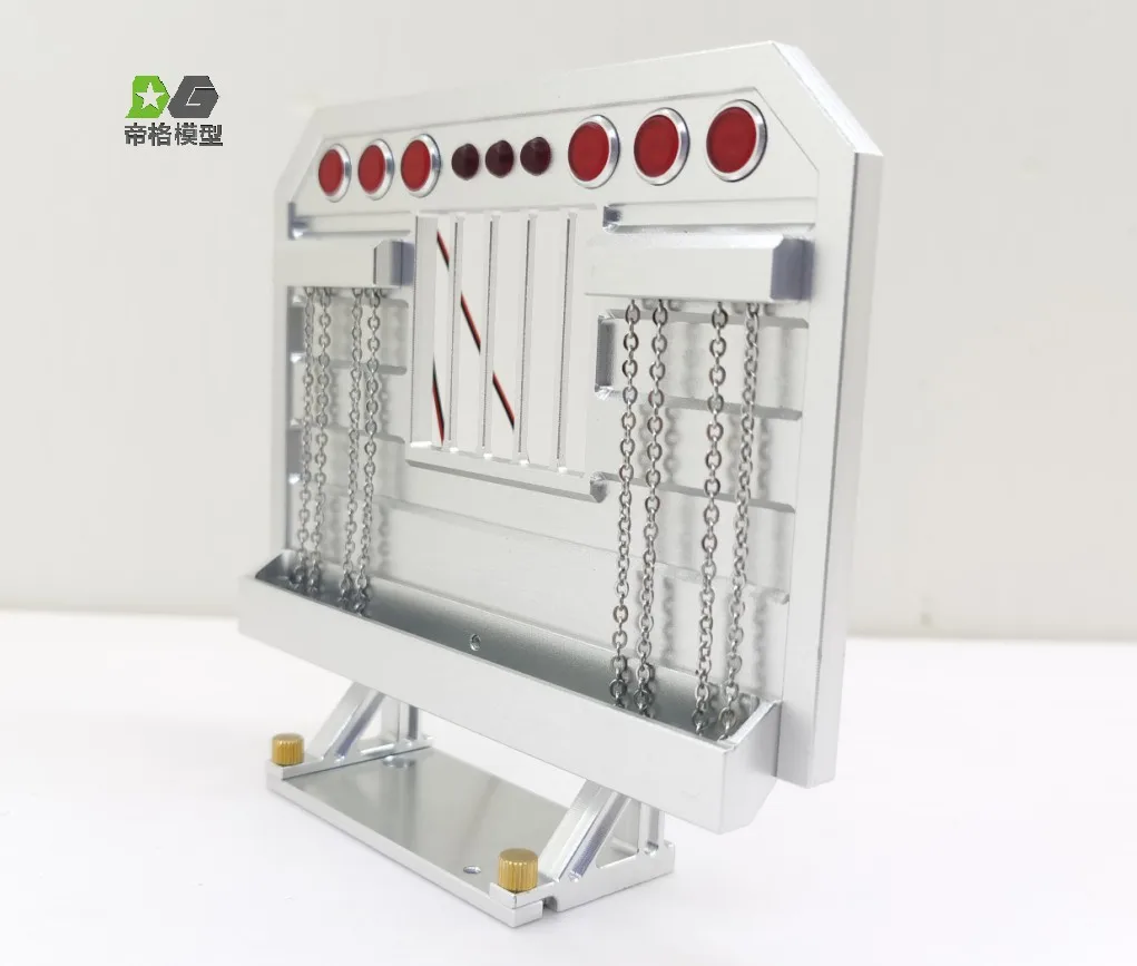 1/14 RC Metallgeräteständer RC Zubehör für Tamiya 56301 56344 Fernbedienung Traktor LKW Auto DIY Modellgeräteständer – Detail 5