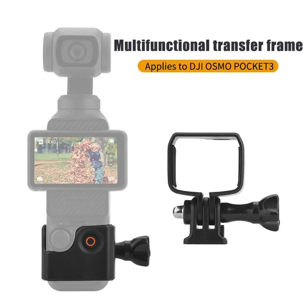 Supporto Adattatore Di Espansione Per Dji Osmo Pocket 3 Accessori Pocket3 Holder Accessary Abs Cornice Protettiva Per Dji Osmo Pocket 3