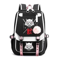 New Anime Inosuke Backpack School Large Capacity Rucksack Inosuke Zipper Backpack Men's and Women's Laptop Backpacks 1