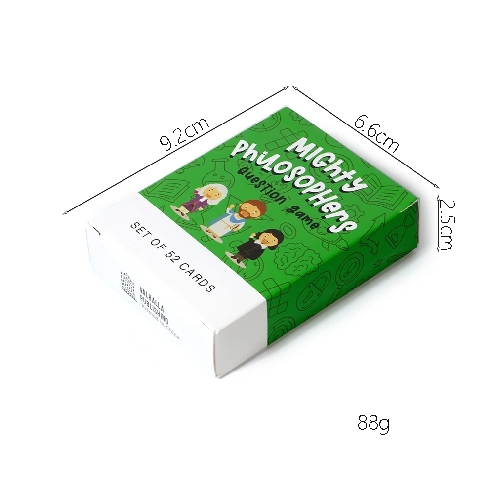 The School of Mindfulness Mighty Philosophers Question Deck Card Game for Children Take Turns Asking and Answering Imaginative 2