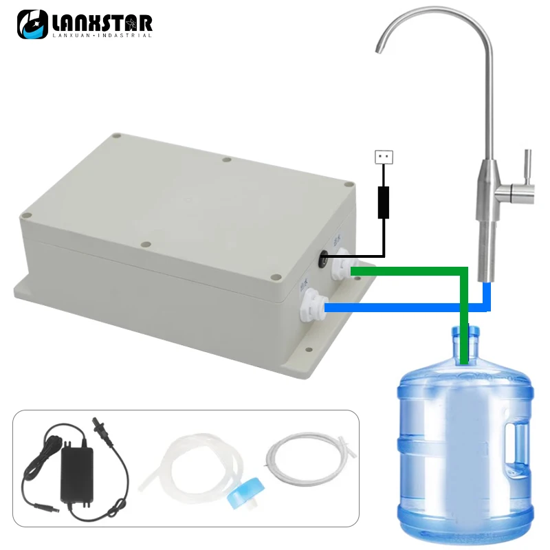 Bomba de Sucção de Água Automática Torneira de Galera Elétrica Caravan Motorhome Barco Bomba de Água Engarrafada 12v 1.5 l por Min