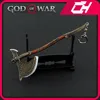 God of War Kratos The Leviathan Axe Game Ghost of Sparta Anime Butterfly Knife Katana Keychain Weapon Model Toys for Children 1