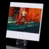 Clear Acrylic Coin Display Stand Holders Small Easel Rack Commemorative Challenge Coin Capsule Holder Support 6