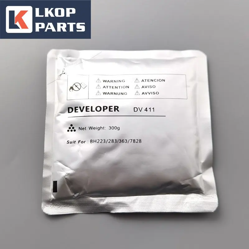 

Новинка, совместимый разработчик Dv411 для Konica Minolta bizhub 223 283 363 423 7828 300 Φ A202500, черный разработчик, 1 шт.
