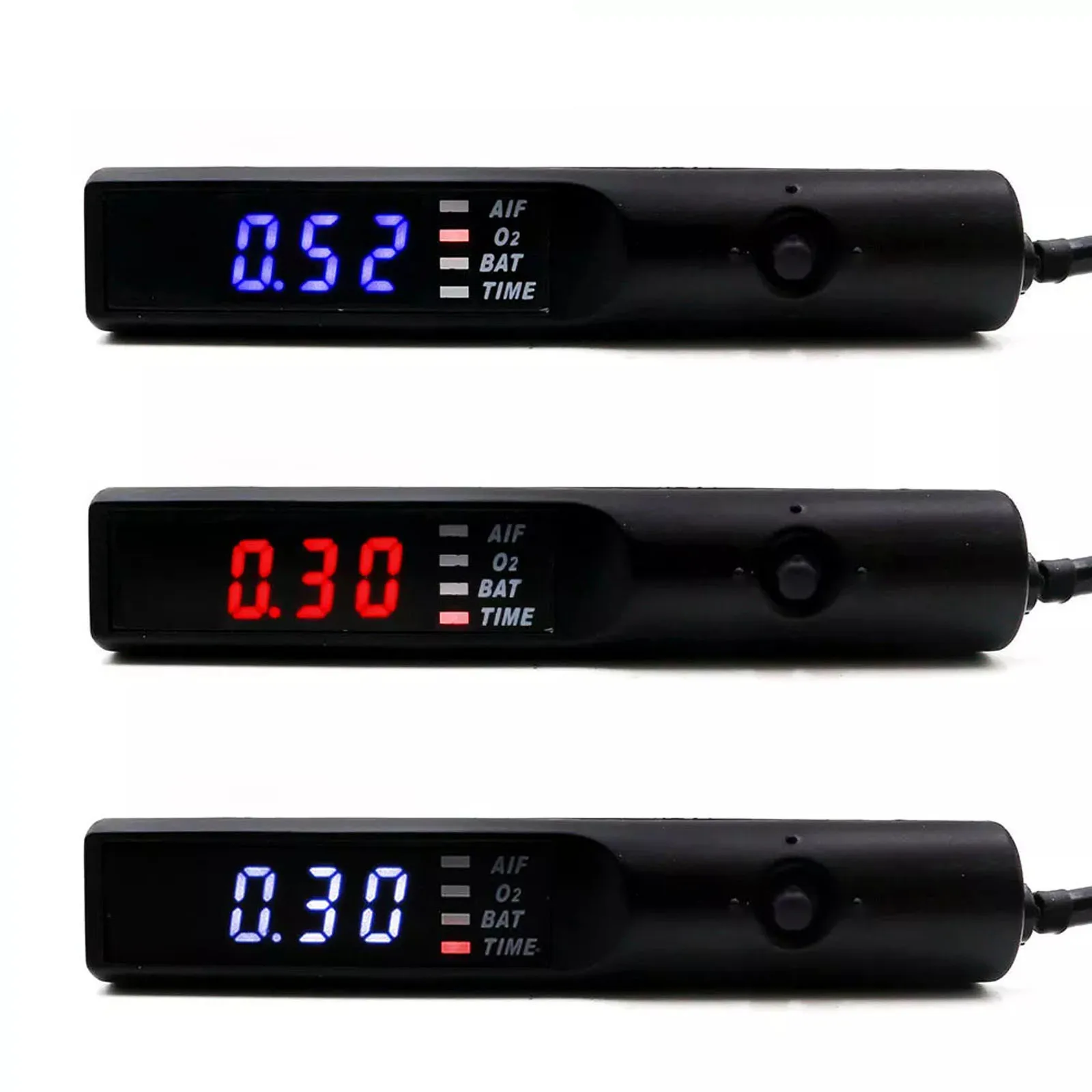 

Universal Car Turbo Timer Red/Blue/White LED Digital Display for Turbo & NA Black and Silver Pen Control YC100533