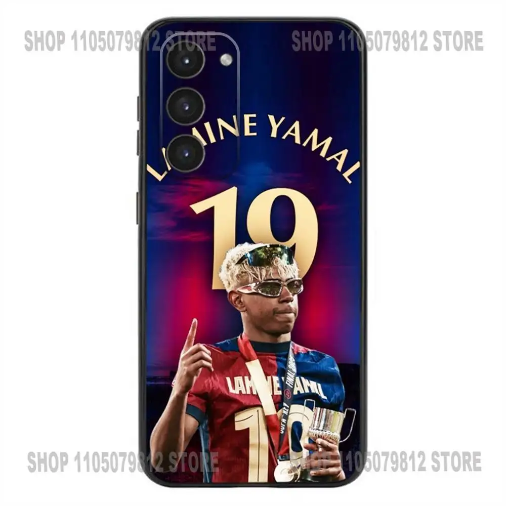 L-Lamine Sport-19 Y-Yamals Soft Silicone Black Phone Case