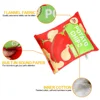 Potato Chip Bag Funny Dog Toys Plush Squeaker Food Toy for Small Medium Dogs Interactive Squeaky Chew Puppy Toys 5