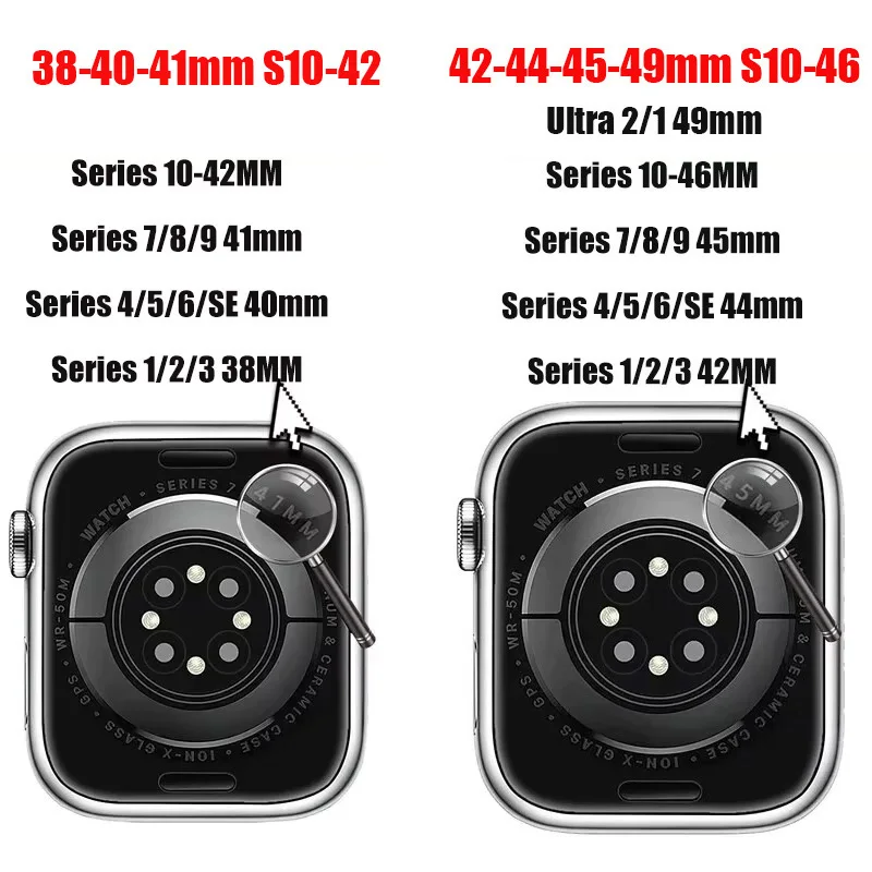 Premium Silicone Watch Strap - Universal Fit, Various Sizes Available