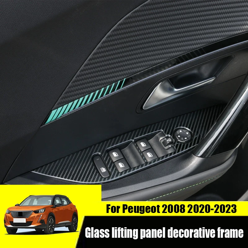 

Наклейка на подъемник для Peugeot 2008 2023 2022 2021 2020
