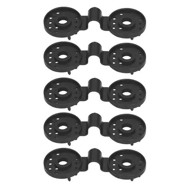 100Db Árnyalatú Kendő Műanyag Klipek Madárbiztos Árnyékos Ruhakliták Nagy Teherbírású Az Üvegházhatású Kültéri Kerthez - Image 4