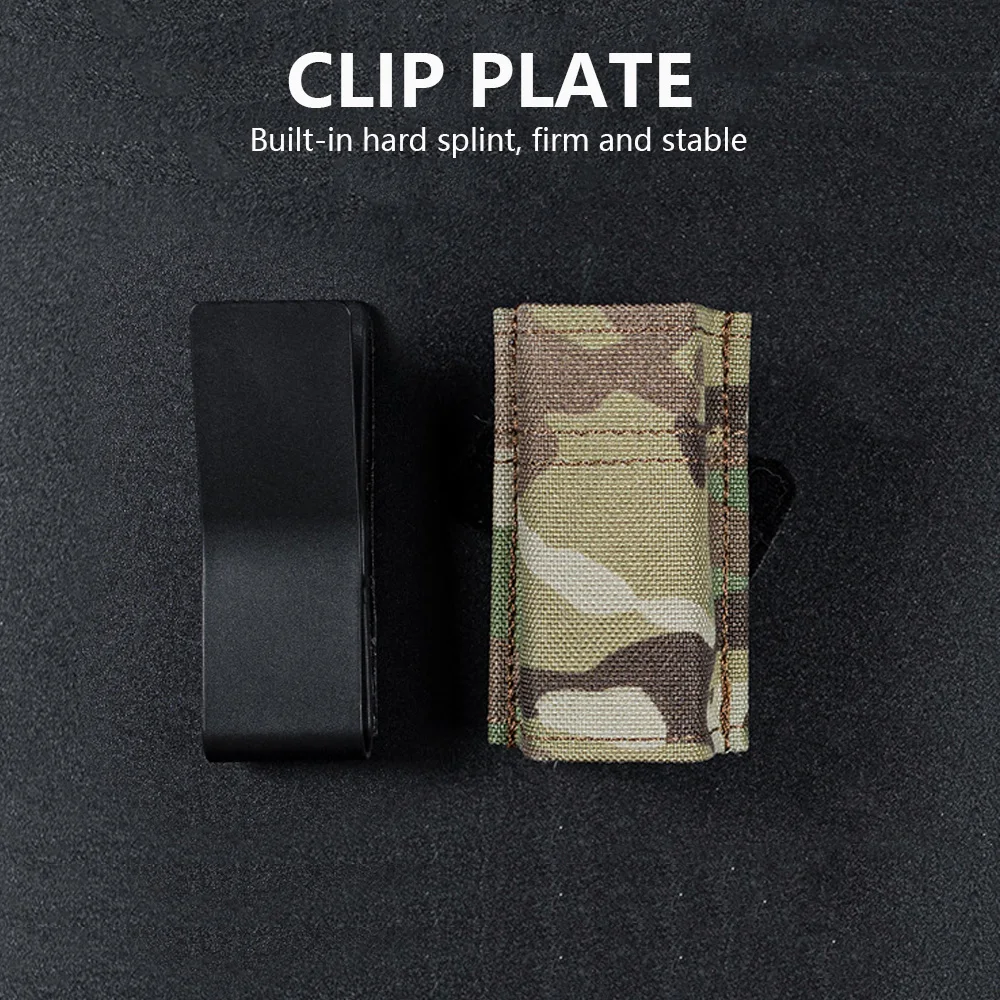 

New FAST 9MM Tactical Pistol Magazine Pouch Military Single Mag Bag Double Mag Hunting Airsoft Holder With Nylon Support Clip