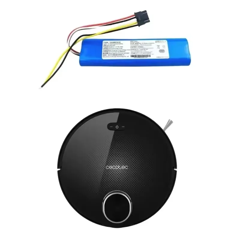 14.4V 12800mAh Battery Pack for CECOTEC CONGA 3090 3091 3092 1690 1890 2090 2290 Robot Vacuum Cleaner Accessories