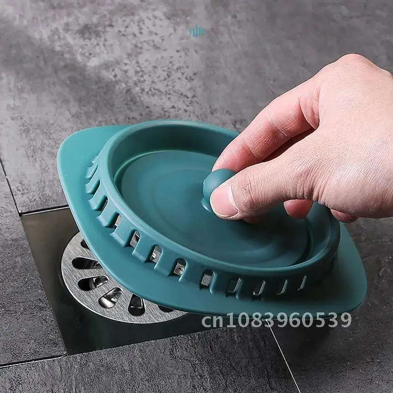 

Bathroom Accessories Kitchen Universal Hair Stoppers Catchers Home Sink Silica Gel Filter Take Shower Floor Drain Cover