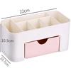 Double Layer Plastic Makeup Organizers Storage Box Cosmetic Drawers Jewelry Display Box Case Desktop Container Boxes Organizer 6