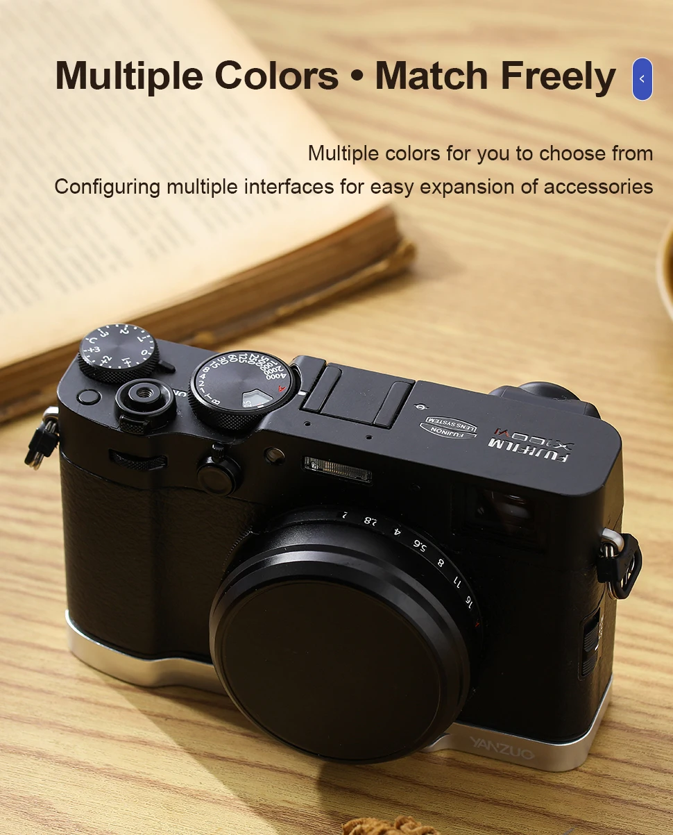 Camera Protection Parts Quick Release Plate Base For Fujifilm X100VI Camera Base