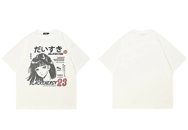 BlackEnergy Anime Portrait Graphic T-Shirt S4d1041d92e3b462ea6f5b3eba92676db3