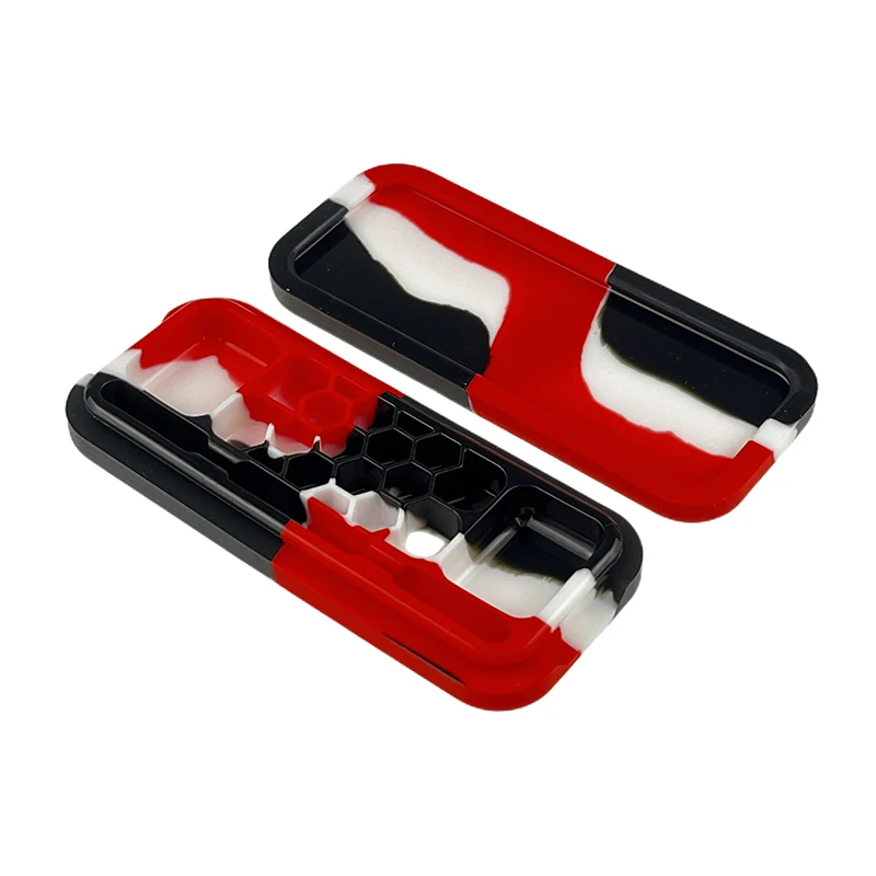 New Rectangular Shape Silicone Wax Container Capacity