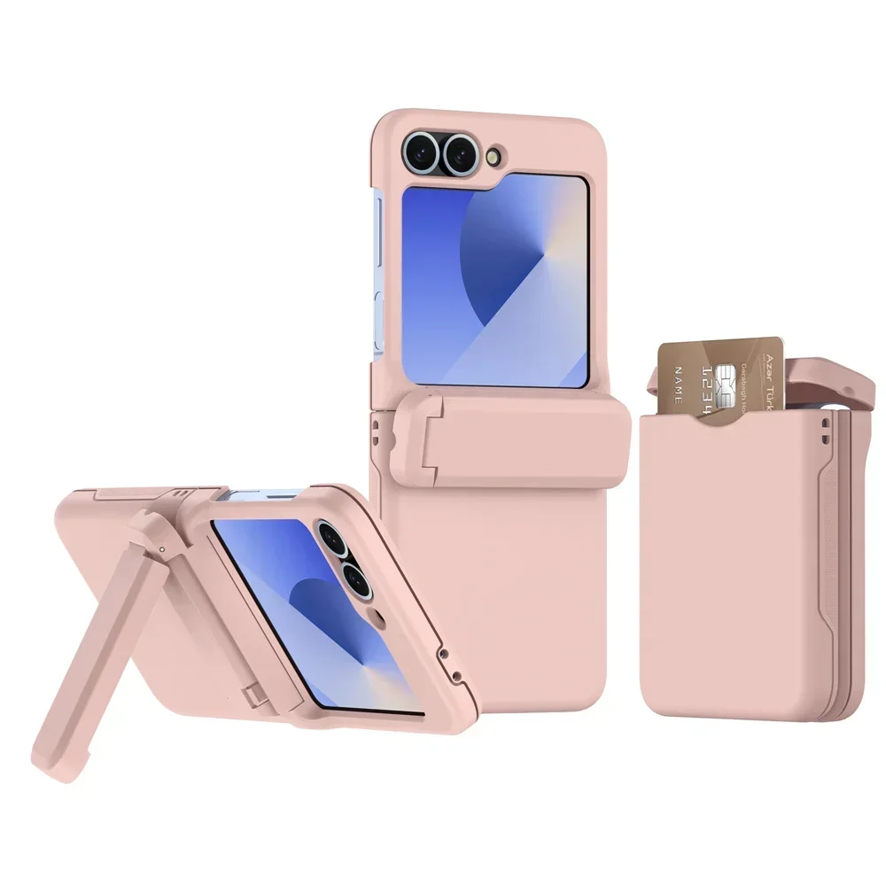 Versatile Folding Phone Case with Hinge Protection and Cushioning Shell