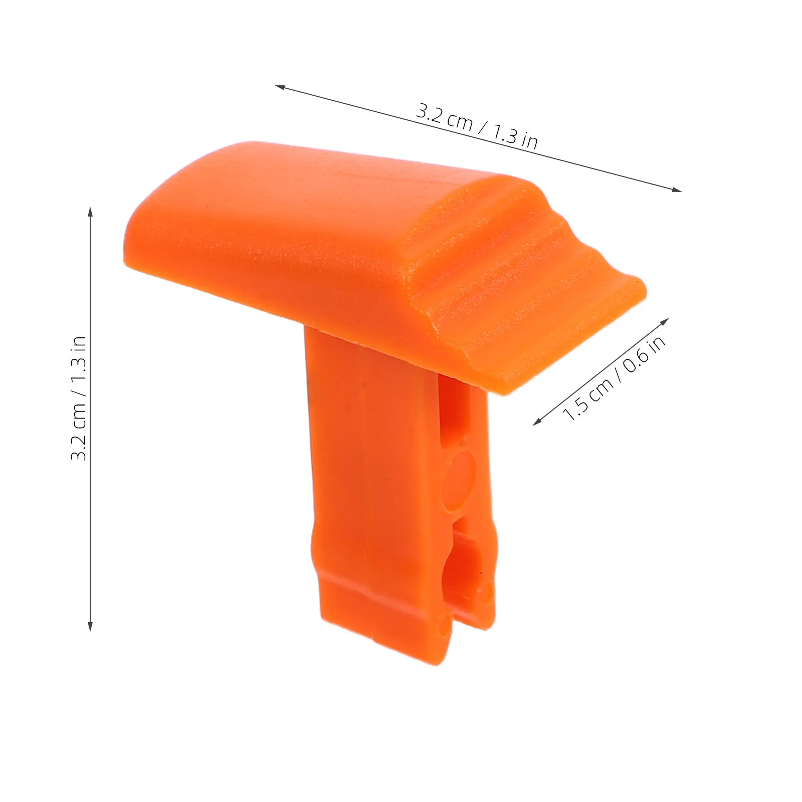 10Pcs 오렌지 텔레스코픽 사다리 스위치 버클 잠금 장치 확장 사다리 안전을 위한 견고한 플라스틱 교체 액세서리