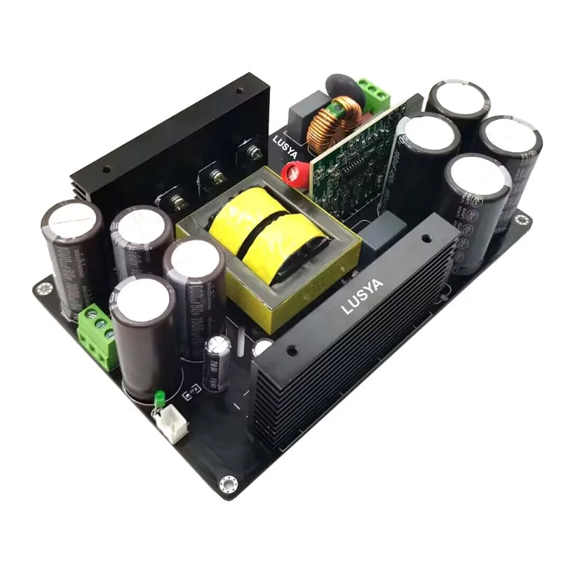 

Lusya 1000W AC200V-240V Input Dual DC +- 36V 48V 60V 70V 80V 90V LLC Switching Power Supply For IRS2092 Amplifier Board