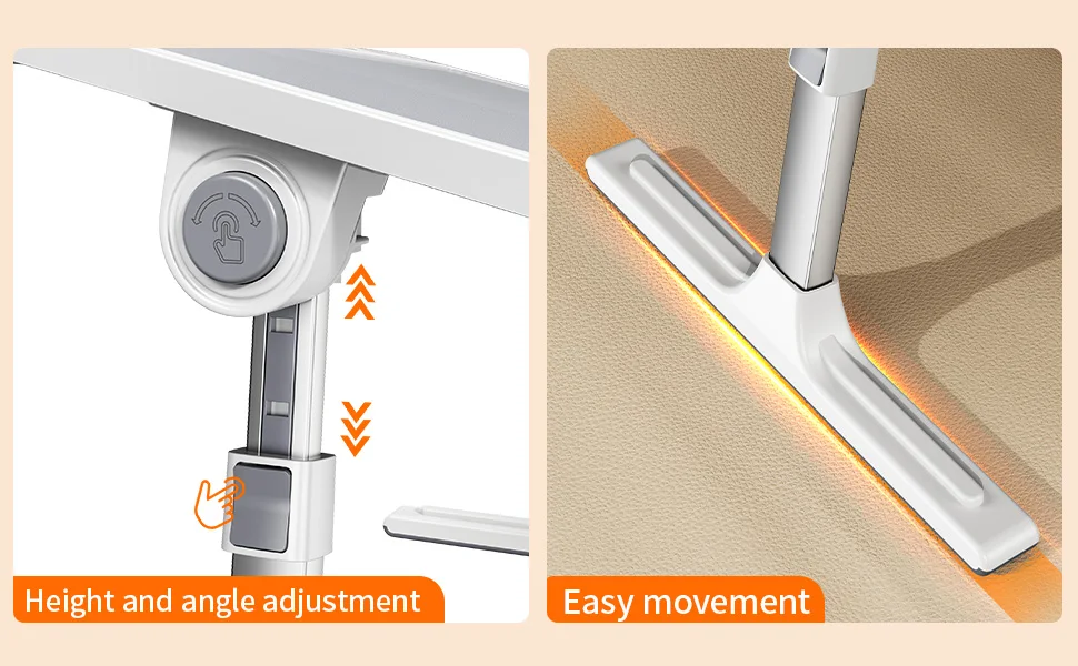 Eary Large Car Seat Tray Table Foldable Travel Tray for Kids Height Adjustable Car Desk for iPad Laptop Computer Tablet Notebook
