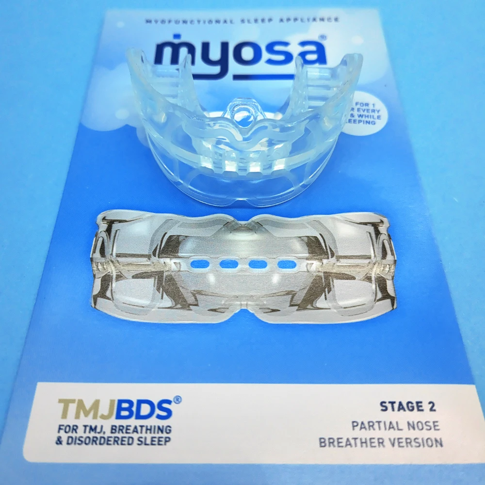 

Myobrace Dental Orthodontic Teeth Trainer Appliance S2 MyOSA Dental Snoring Appliance TMJBDS S2 For Sleep Disorder Breathing