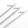 0.2mm 0.3mm 0.5mm Airbrush Nozzle Needle Replacement for Airbrushes Spray Gun Model Spraying Paint Maintenance Tool Accessories 5