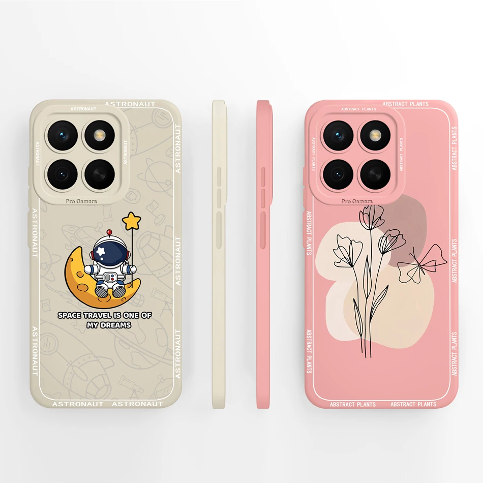 Artistic Style Cool Full Protection Shockproof Phone Case - Soft Liquid Silicone Cover