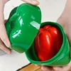 Food Box Plastic Sealed Creative Organizer Crisper Vegetable Containers Onion Garlic Green Pepper Fresh Storage Kitchen Tool 3