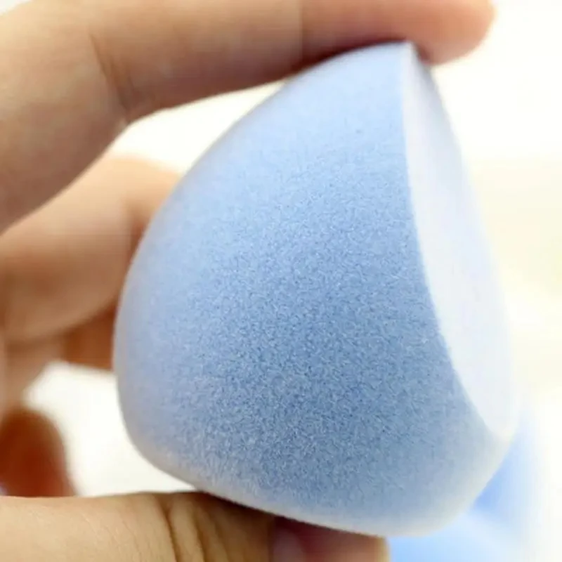 Velvet Makeup Sponge Microfiber Surface Cosmetic Puff Water Drop Mixing Puff Foundation Tools 1pc Facial Powder BB Cream Puff 4