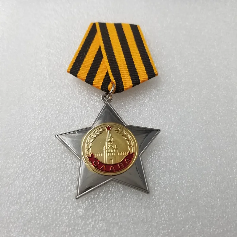 Medaglia Cccp Classe D'Onore Medaglia Sovietica Putin Russia Badge Simboleggia Amy Navy Red Star Victory Copy