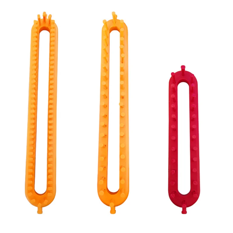 Weaving Looming Knitting Kit DIY Machine Sewing Tools Pompom Sock Hat Scarf Scarves Maker Handmade Craft Weaving Braiding Tool