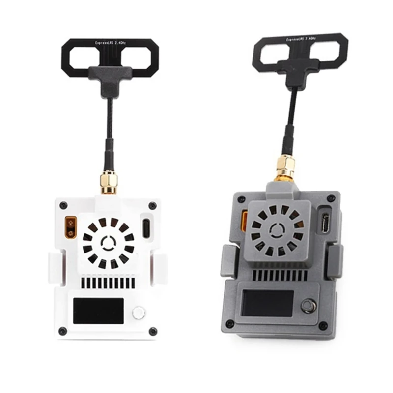 

High Frequency Head Receiver Module Set ELRS 2.4G with Ccompartment Reliable Transmission Simple Configuration